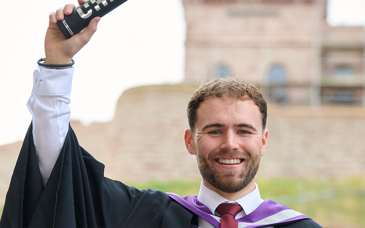 UHI Inverness graduate receives best civil engineering student award