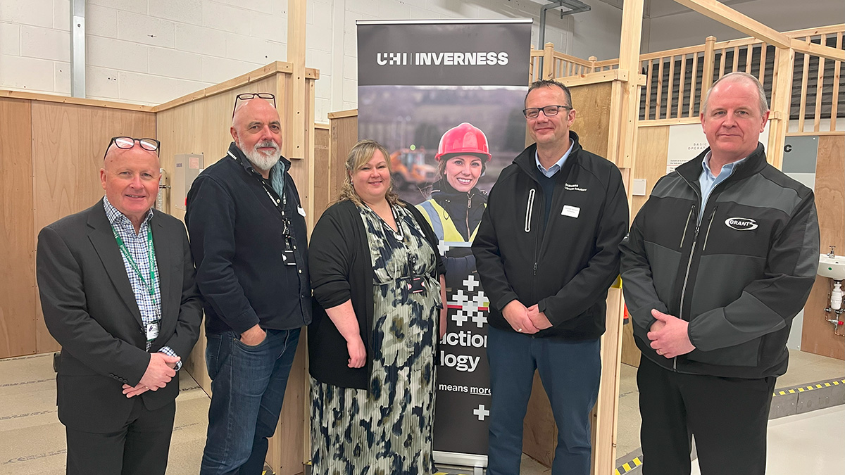 UHI Inverness launches new training hub to upskill heating installers in green technology