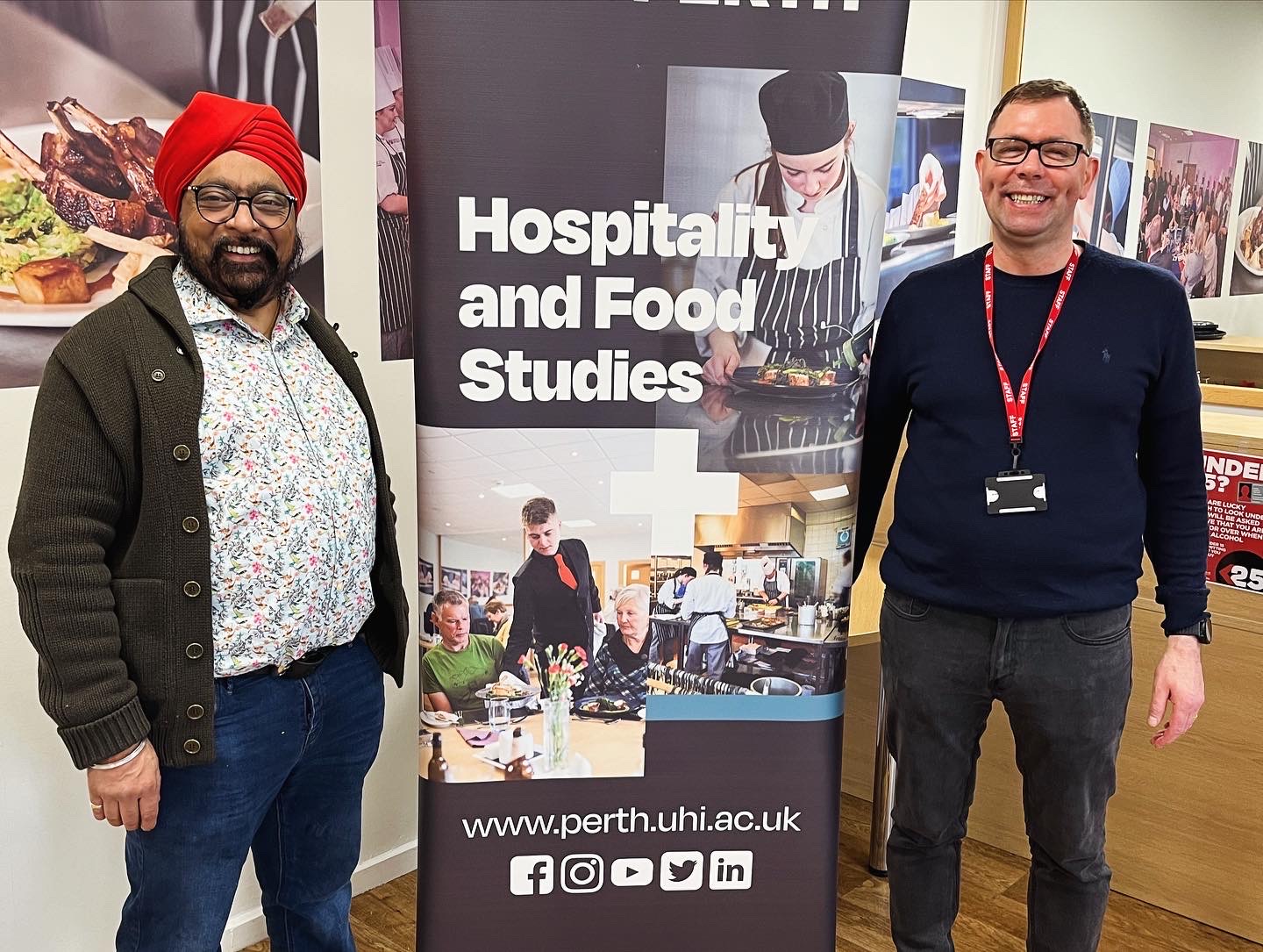 Celebrity Chef advises students to ‘entertain’ within the hospitality industry 