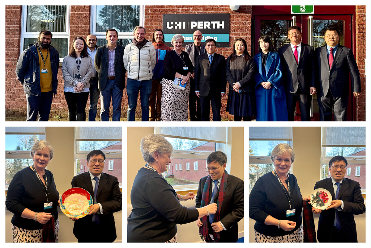 Chinese delegation welcomed to UHI Perth