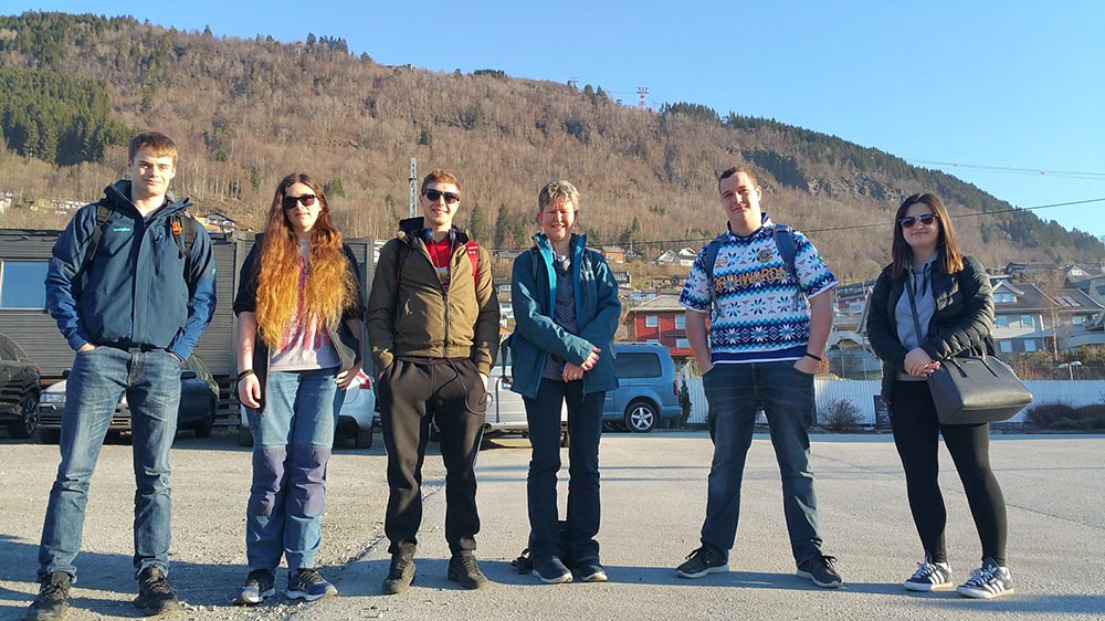 Five students from Shetland College UHI completed an Erasmus+ exchange to Norway, returning with confidence, new perspectives and a taste of Norwegian culture.