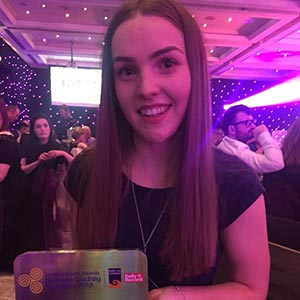 BA childhood practice student, Lucy Hannah, was named as this year’s Young Gaelic Ambassador Daily Record Gaelic Awards. Lucy manages Fàs Mòr, a childcare centre at Sabhal Mòr Ostaig UHI, which offers day-care through the medium of Gaelic.