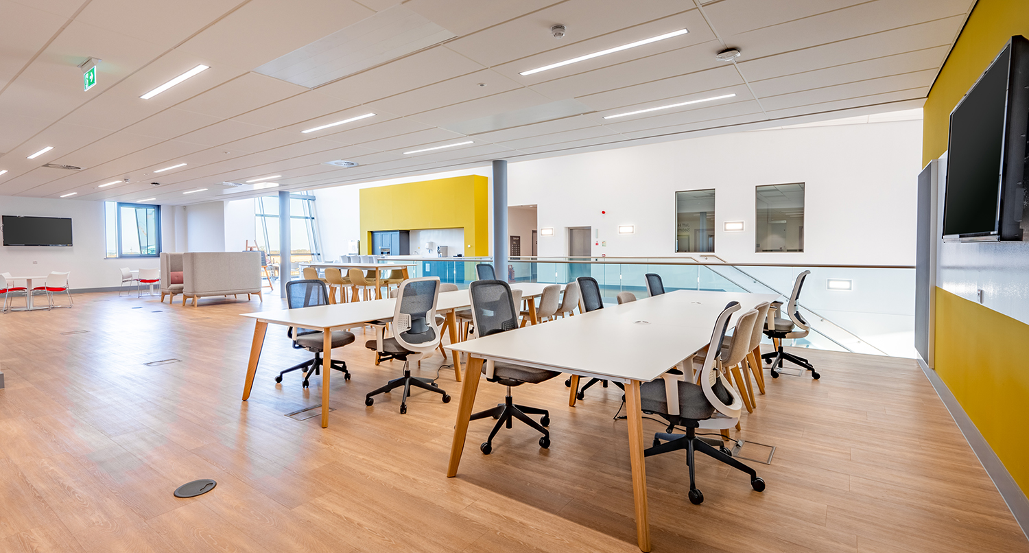 Agile working space in Life Sciences Innovation Centre