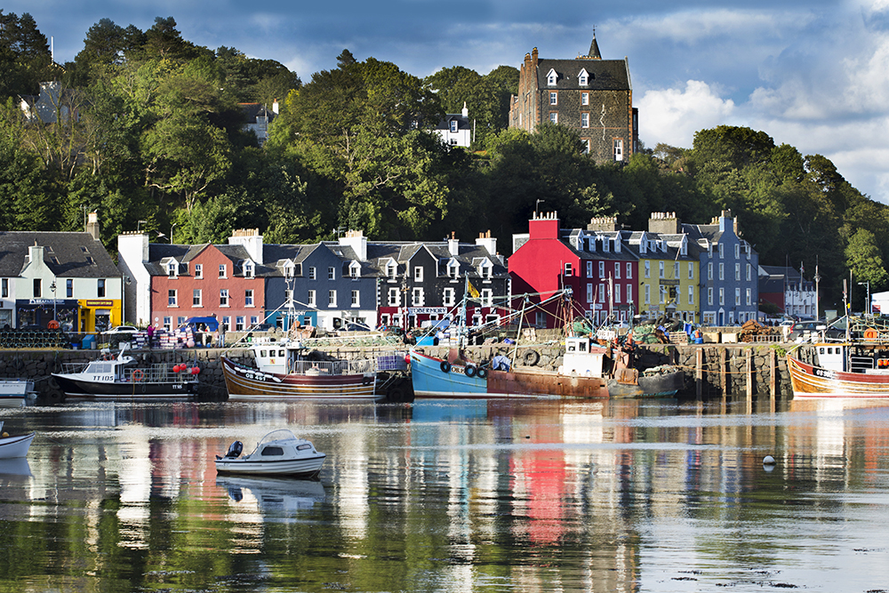 Row of houses in Tobermory