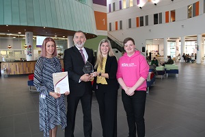 University recognises student support excellence
