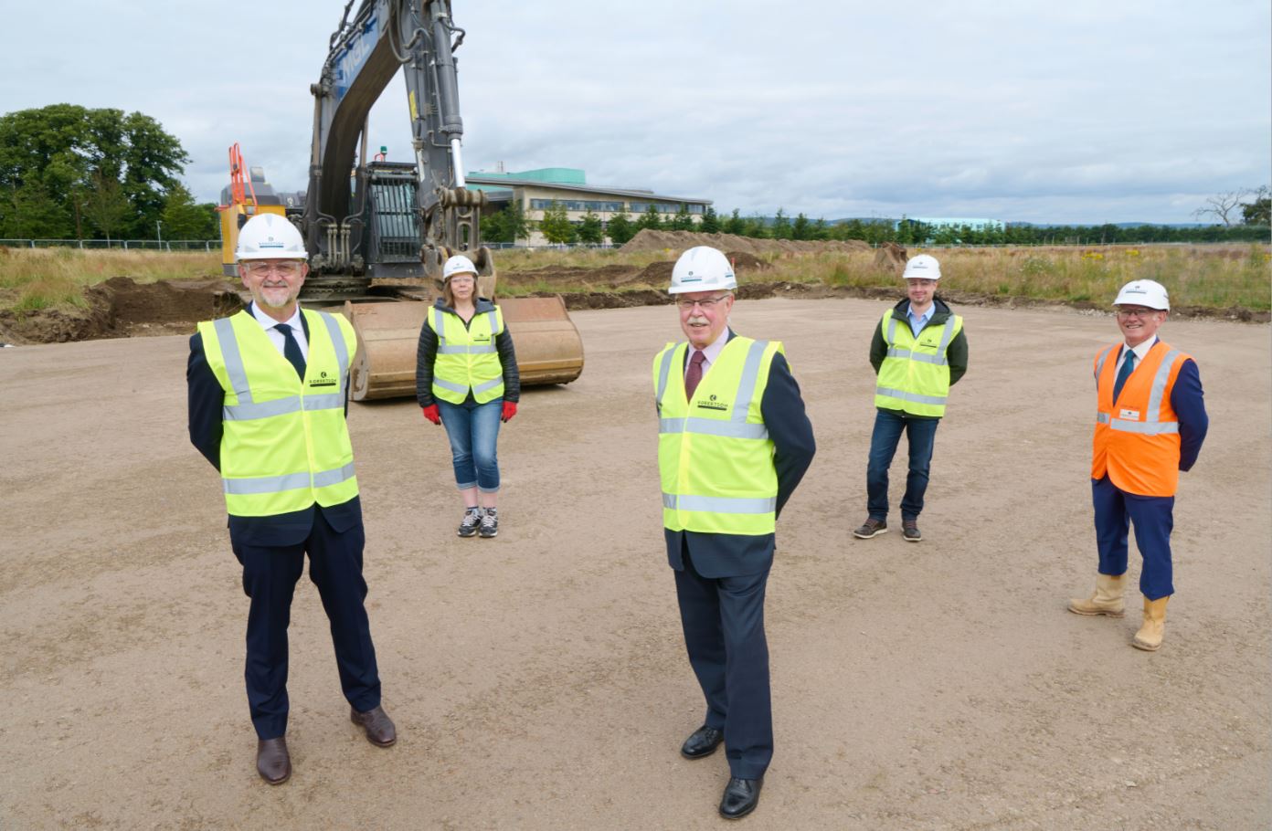 Construction work begins on new life sciences building