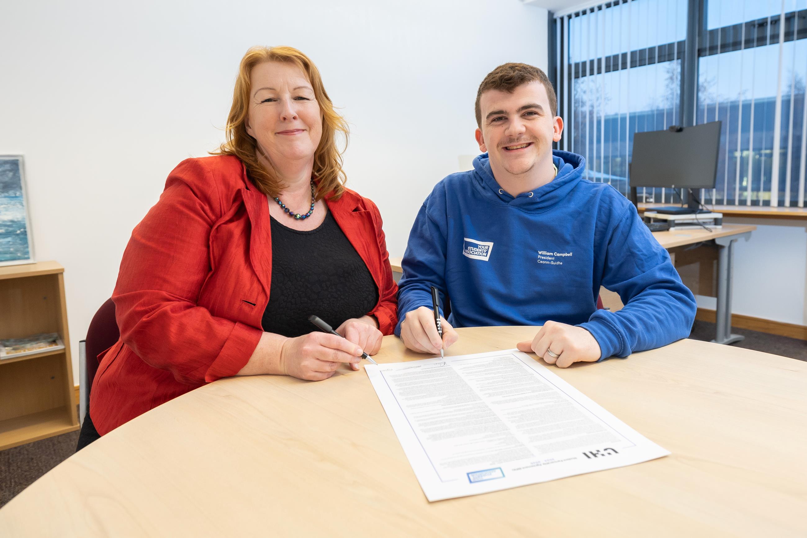 UHI and Your Students’ Association sign new Student Partnership Agreement