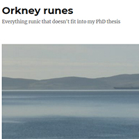 Orkney Runes Blog