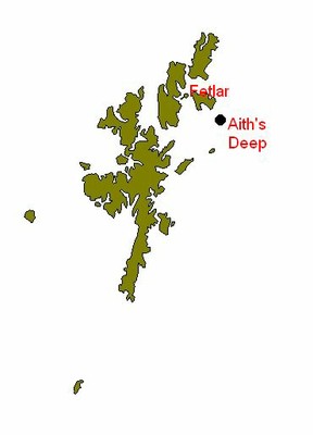 Aith's Deep on map