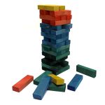 A jenga tower A jenga tower