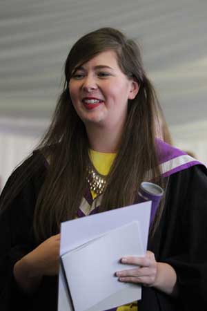 Kirsteen Allison, SAMS UHI student of the year 2013