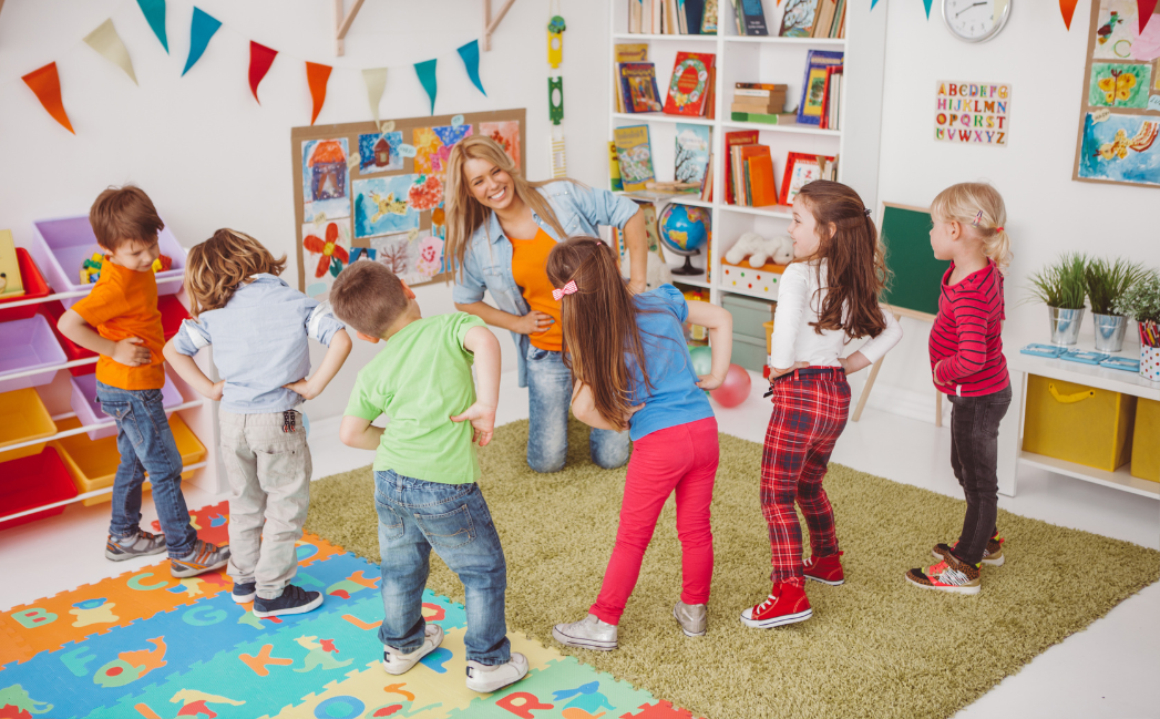 Children in a nursery