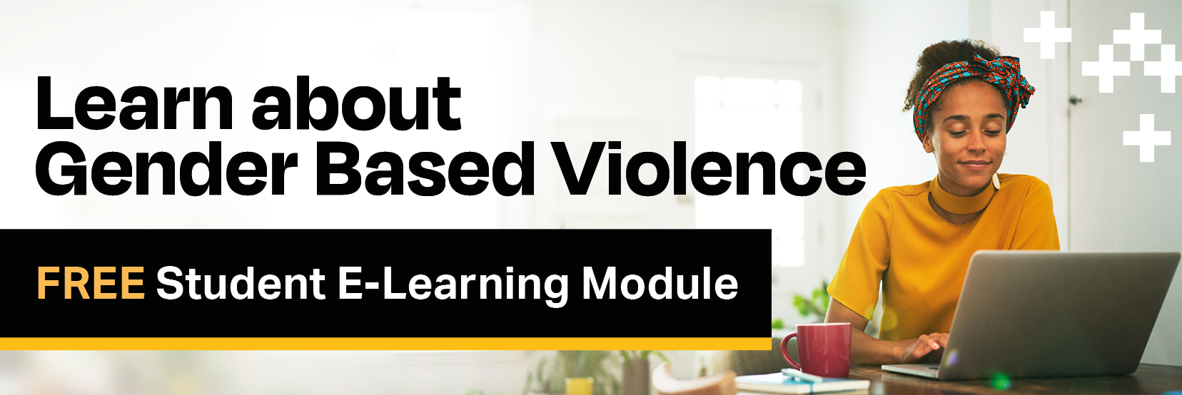 Learn about gender-based violence banner