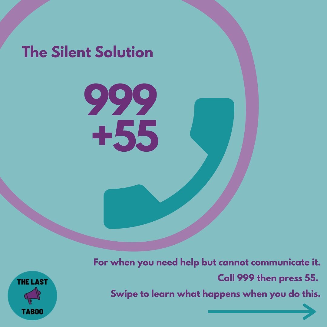 999 +55 for when you need help but cannot communicate it