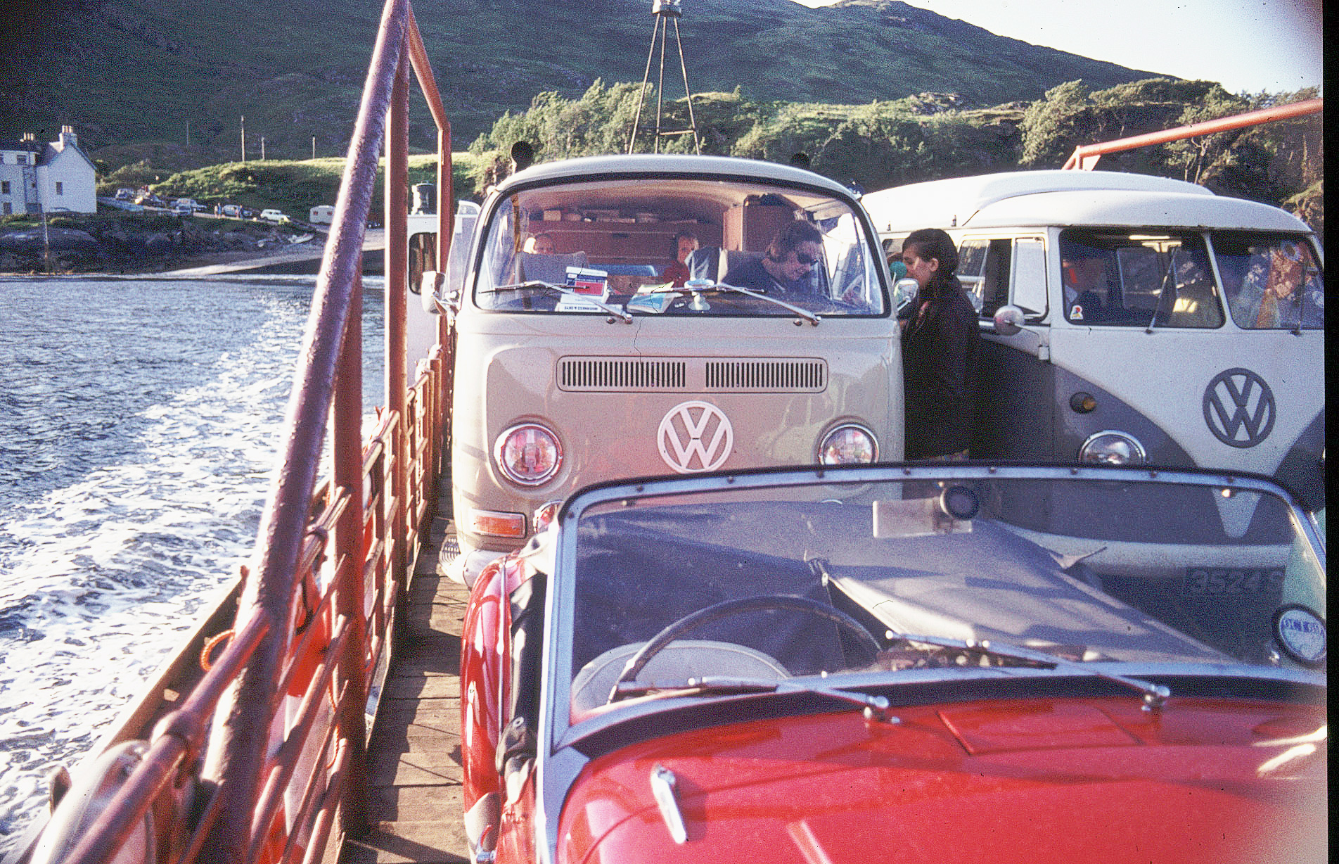 Picture caption: The Strome Ferry on Loch Carron, 1969, supplied by Am Baile