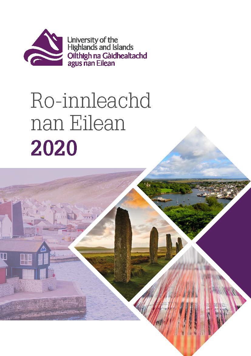 Oilthigh na Gàidhealtachd agus nan Eilean | Ro-innleachd nan Eilean 2020